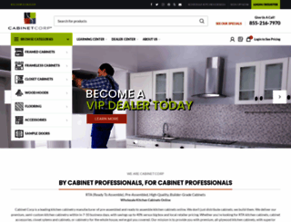 cabinetcorp.com screenshot
