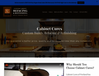 cabinetcures.com screenshot