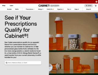 cabinethealth.com screenshot