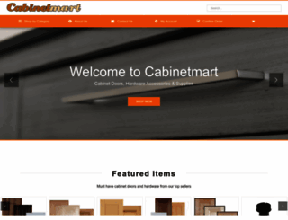 cabinetmart.com screenshot