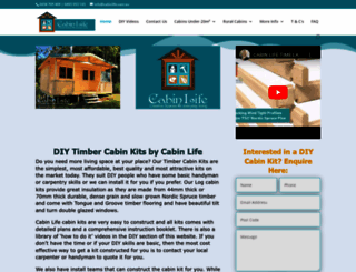 cabinlife.com.au screenshot