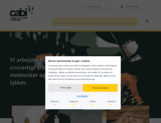 cabiweb.dk screenshot