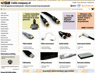 cable-company.nl screenshot