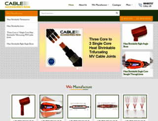 cableaccessoriesindia.com screenshot