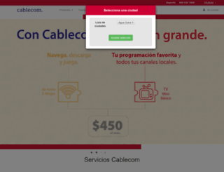 cablecom.com.mx screenshot