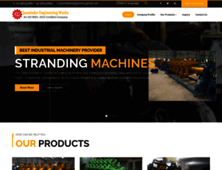 cablemachinery.co.in screenshot