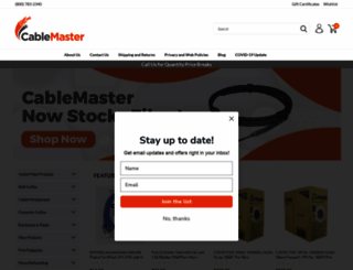 cablemaster.com screenshot