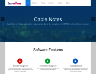 cablenote.com screenshot