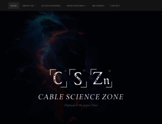 cablesciencezone.wordpress.com screenshot