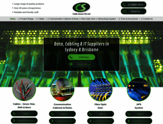 cablesource.com.au screenshot