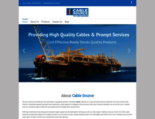 cablesource.com.sg screenshot