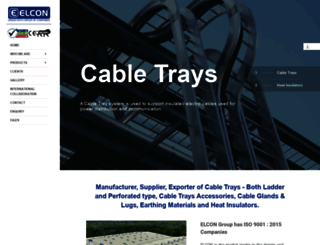 cabletraysaccessories.com screenshot