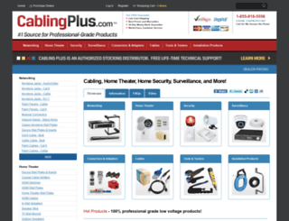 cablingplus.com screenshot