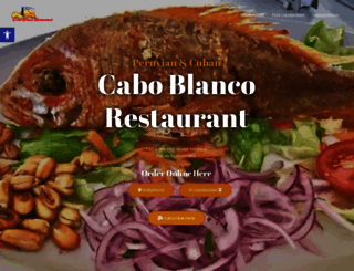 caboblancorestaurant.com screenshot