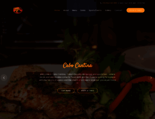 cabocantina.com.mx screenshot