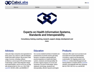 cabolabs.com screenshot