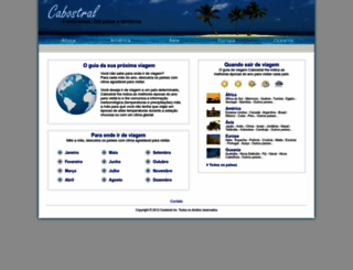 cabostral.com screenshot