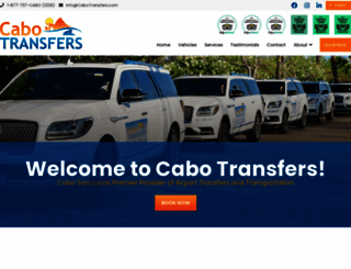 cabotransfers.com screenshot
