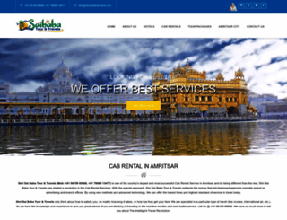 cabrentalinamritsar.com screenshot