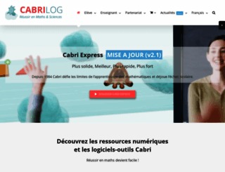 cabri.com screenshot