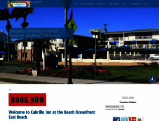cabrillo-inn.com screenshot