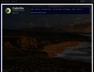 cabrillo.k12.ca.us screenshot