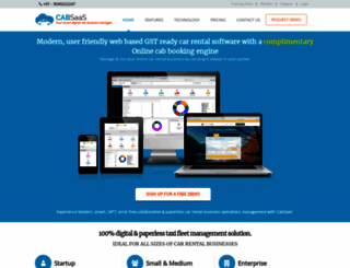 cabsaas.com screenshot