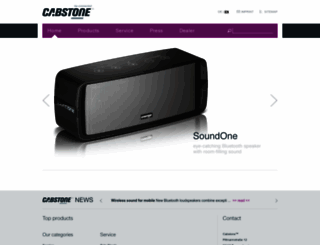 cabstone.com screenshot