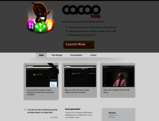 cacaoweb.org screenshot