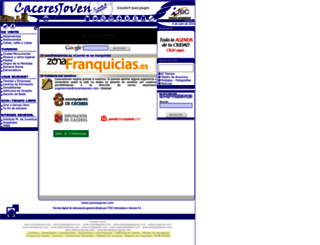 caceresjoven.com screenshot