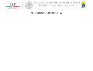 cachanilla.itmexicali.edu.mx screenshot