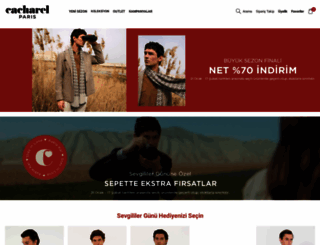 cacharel.com.tr screenshot
