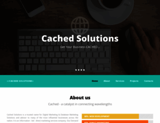 cachedsolutions.com screenshot