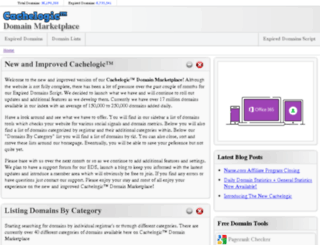 cachelogic.net screenshot