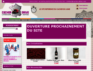 cacher-drive.com screenshot