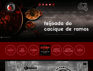 caciquederamos.com.br screenshot