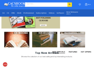 cacsbooks.com screenshot