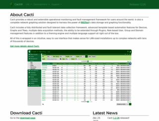 cacti.net screenshot