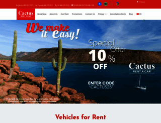 cactuscar.com screenshot
