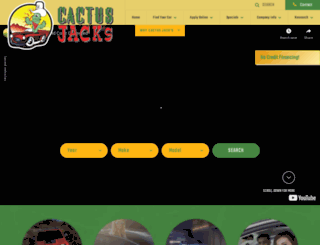 cactusjacksauto.com screenshot
