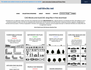 cad-blocks.net screenshot