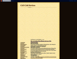 cad-cam-services.blogspot.in screenshot