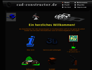 cad-constructor.de screenshot