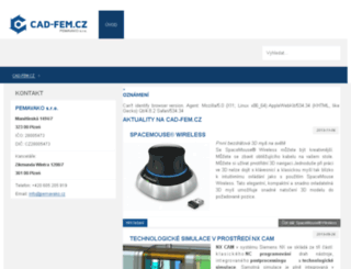 cad-fem.cz screenshot