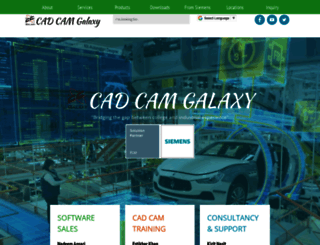 cadcamgalaxy.com screenshot