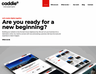 caddiedigital.co.nz screenshot