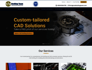 caddraftingteam.com screenshot