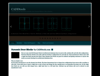caddtools.com screenshot
