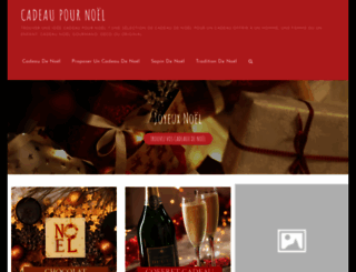 cadeau-pour-noel.fr screenshot