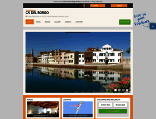 cadelborgo.hotelinvenice.com screenshot